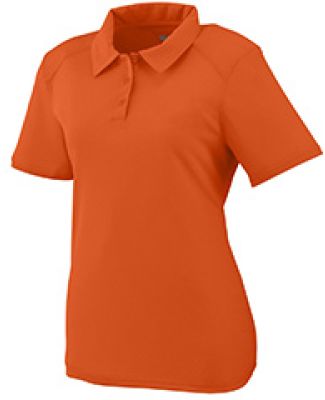 Augusta Sportswear 5002 Women's Vision Textured Knit Sport Shirt Orange