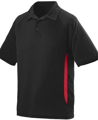 Augusta Sportswear 5005 Mission Sport Shirt Black/ Red