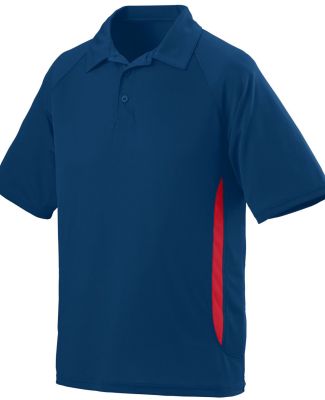 Augusta Sportswear 5005 Mission Sport Shirt Navy/ Red
