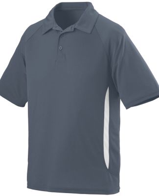 Augusta Sportswear 5005 Mission Sport Shirt Graphite/ White