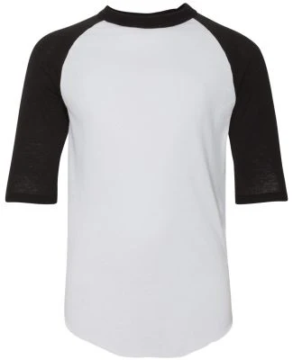 421 Augusta / YOUTH BASEBALL JERSEY White/ Black