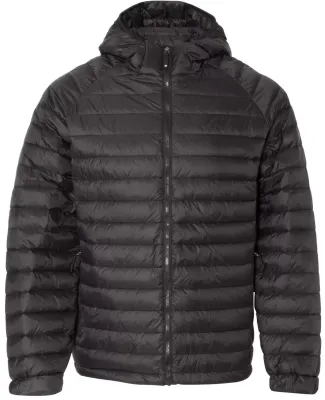 Weatherproof 17602 32 Degrees Hooded Packable Down Jacket Black