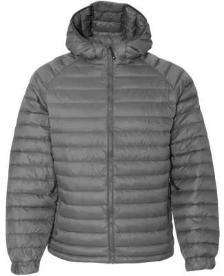 Weatherproof 17602 32 Degrees Hooded Packable Down Jacket Dark Pewter