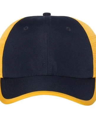 Sportsman AH60 Performance Ripstop Perforated Cap Navy/ Gold
