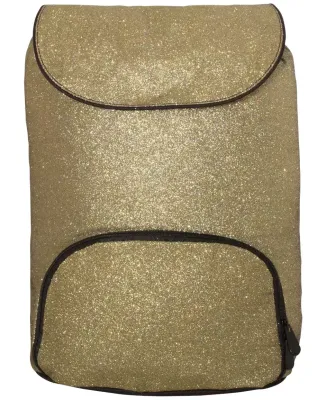 1105 Augusta Glitter Backpack Gold Glitter/ Black