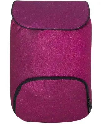 1105 Augusta Glitter Backpack Pink Glitter/ Black