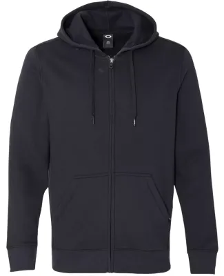 Oakley 472318ODM Cotton Blend Hooded Full-Zip Sweatshirt Blackout