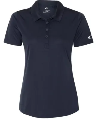 Oakley 532326ODM Women's Performance Sport Shirt Set-In Sleeves Fathom Navy
