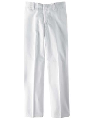 Dickies Workwear 56562 7.75 oz. Boy's Flat Front Pant WHITE _20
