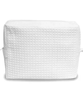 Liberty Bags 5770 Tammy Waffle Weave Spa Bag WHITE