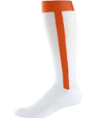 Augusta Sportswear 6015 Baseball Stirrup Socks Orange