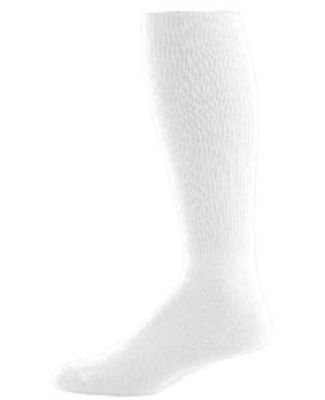 Augusta Sportswear 6026 Athletic Socks- Intermediate White