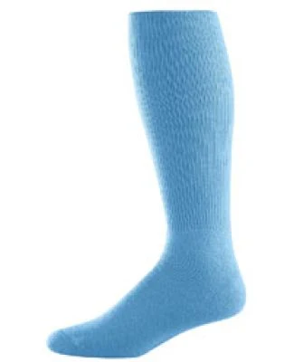 Augusta Sportswear 6026 Athletic Socks- Intermediate Columbia Blue