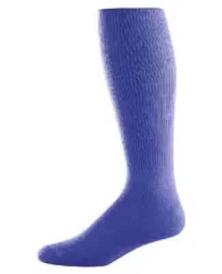 Augusta Sportswear 6027 Youth Athletic Socks Purple