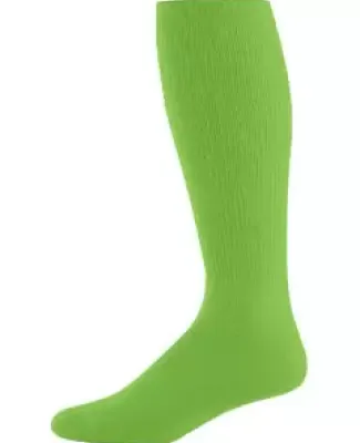 Augusta Sportswear 6027 Youth Athletic Socks Lime