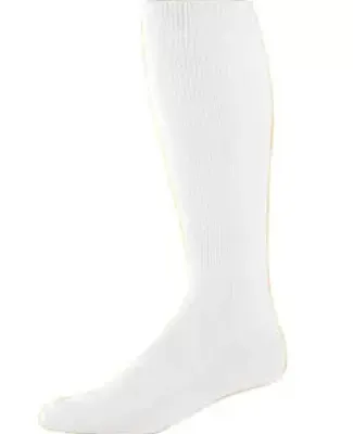 Augusta Sportswear 6086 Wicking Athletic Socks - Intermediate White