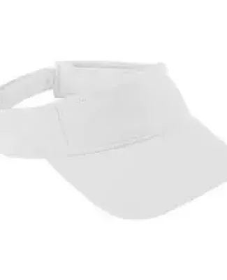 Augusta Sportswear 6268 Youth Adjustable Wicking Mesh Visor White