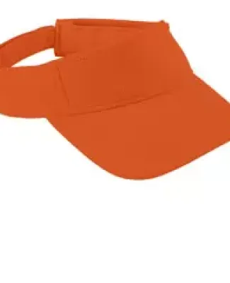 Augusta Sportswear 6268 Youth Adjustable Wicking Mesh Visor Orange