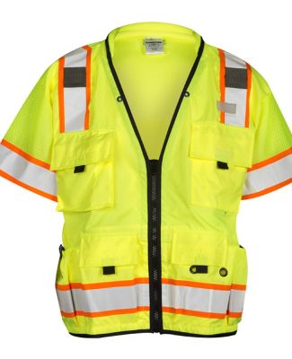 ML Kishigo S5010-5011 Professional Surveyors Vest Lime