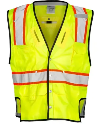 ML Kishigo T341 Fall Protection Vest Lime