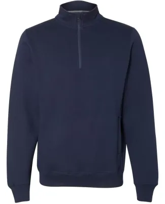 Russel Athletic 1Z4HBM Dri Power® Quarter-Zip Cadet Collar Sweatshirt Navy