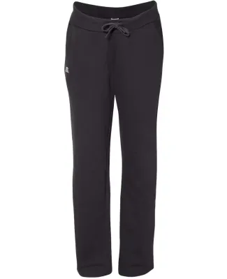 Russel Athletic LF5YHX Women's Lightweight Open Bottom Sweatpants Black