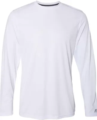 Russel Athletic 631X2M Core Long Sleeve Performance Tee White