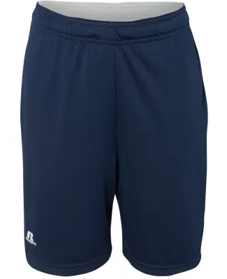 Russel Athletic TS7X2B Youth 7" Essential Pocketed Shorts Navy