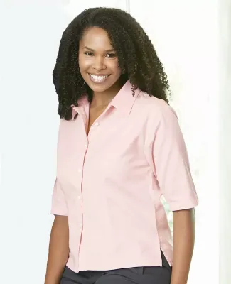 Sierra Pacific 5207 Ladies' Half Sleeve Cotton Twill Shirt