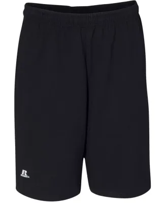 Russel Athletic 25843M Essential Jersey Cotton Shorts with Pockets Black