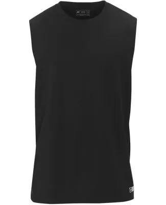 Russel Athletic 64MTTM Essential Jersey Sleeveless Muscle T-Shirt Black