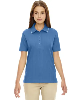 Extreme by Ash City 75045  Ladies' Needle-Out Interlock Polo LAKE BLUE 800