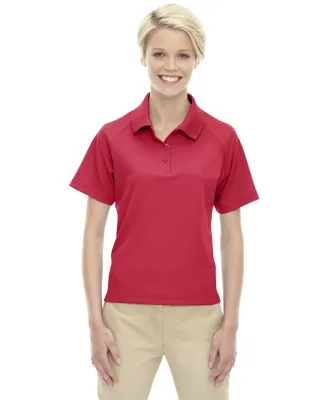 Extreme by Ash City 75056 Extreme Eperformance™ Ladies' Ottoman Textured Polo CLASSIC RED 850