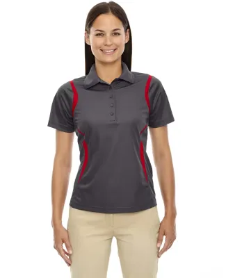 75109 Ash City - Extreme Eperformance™ Ladies' Venture Snag Protection Polo BLKSILK 866
