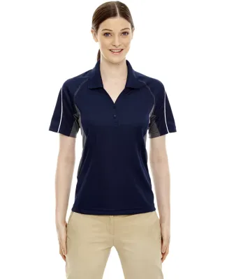 75110 Ash City - Extreme Eperformance™ Ladies' Parallel Snag Protection Polo with Piping CLASSIC NAVY 849