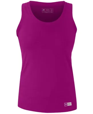 Russel Athletic 64TTTX Women's Essential Jersey Tank Top Very Berry/ Oxford