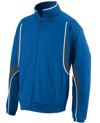Augusta Sportswear 7710 Rival Jacket Royal/ Slate/ White