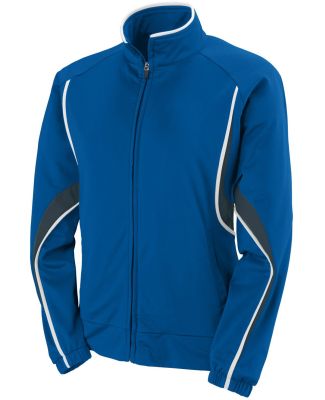 Augusta Sportswear 7712 Women's Rival Jacket Royal/ Slate/ White