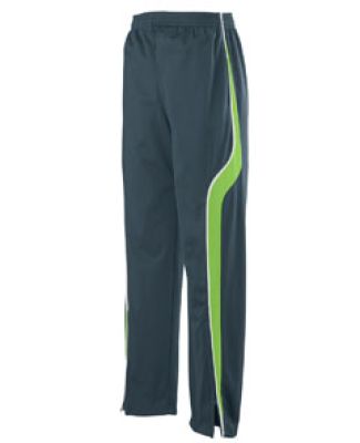 Augusta Sportswear 7714 Rival Pant Slate/ Lime/ White