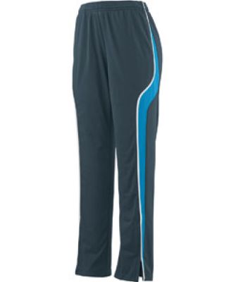 Augusta Sportswear 7716 Women's Rival Pant Slate/ Power Blue/ White