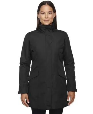 North End 78210 Ladies' Promote Insulated Car Jacket BLACK