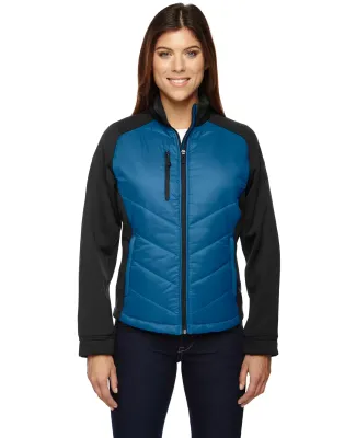 78662 Ash City - North End Sport Red Ladies' Epic Insulated Hybrid Bonded Fleece Jacket OLYMPIC BLUE 447