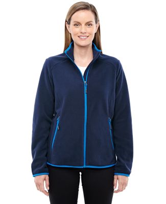 78811 Ash City - North End Sport Red Ladies' Vector Interactive Polartec Fleece Jacket NIGHT/ OLY BLU