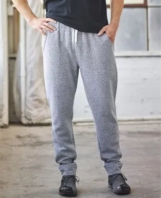 J America 8705 Peppered Fleece Jogger