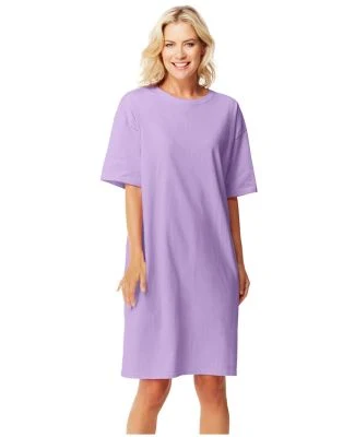 Hanes 5660 Women's Wear Around Tee Lavender