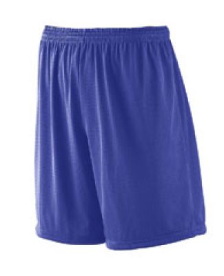 Augusta Sportswear 842 Tricot Mesh Short/Tricot Lined Purple