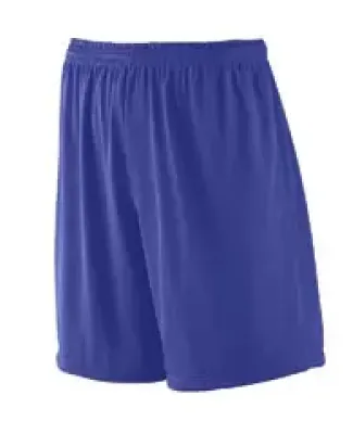 Augusta Sportswear 843 Youth Tricot Mesh Short/Tricot Lined Purple