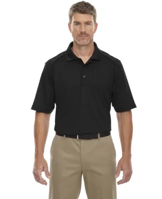 85108T Ash City - Extreme Eperformance™ Men's Tall Shield Snag Protection Short-Sleeve Polo BLACK 703