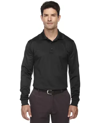 85111T Ash City - Extreme Eperformance™ Men's Tall Snag Protection Long-Sleeve Polo BLACK 703