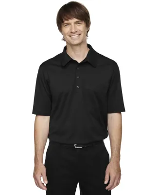 85114T Ash City - Extreme Eperformance™ Men's Tall Shift Snag Protection Plus Polo BLACK 703
